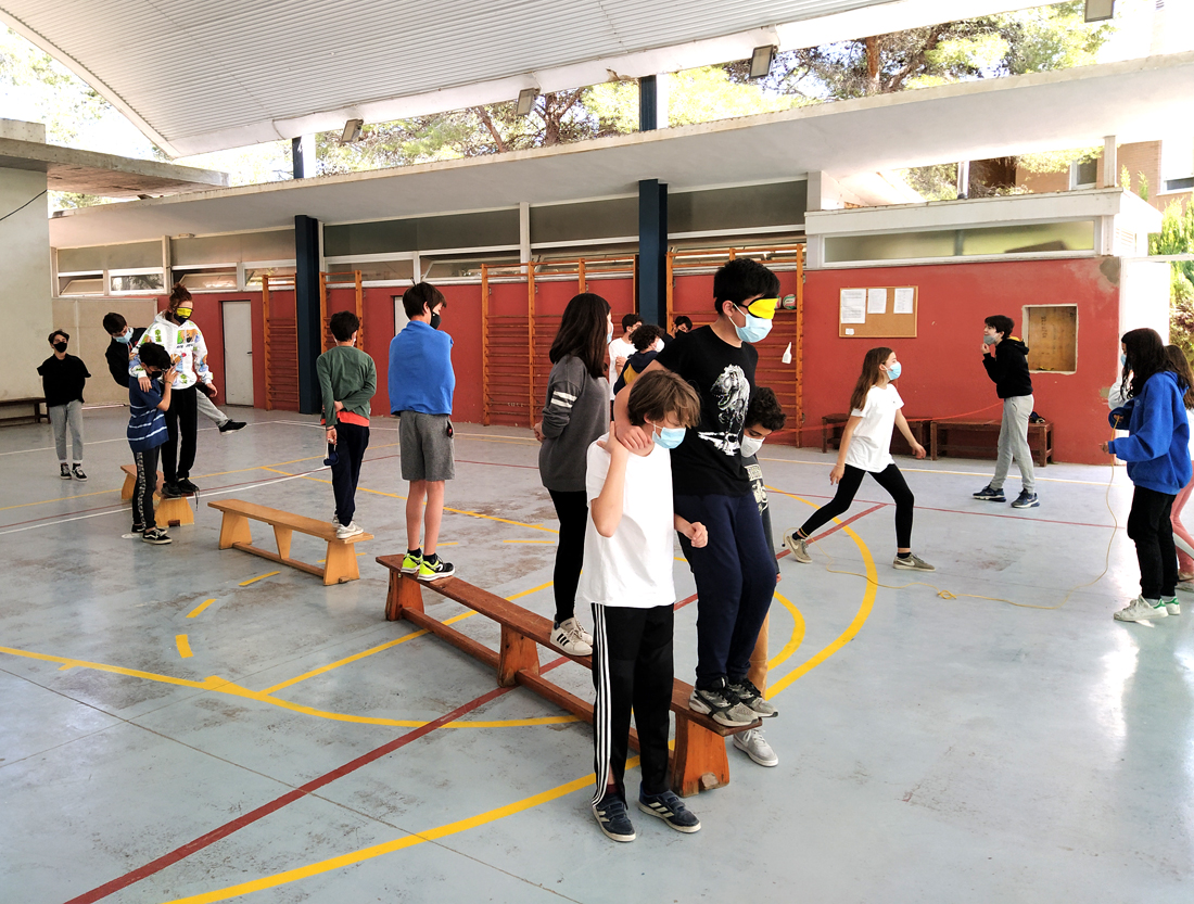 pista deportiva centro educativo gençana