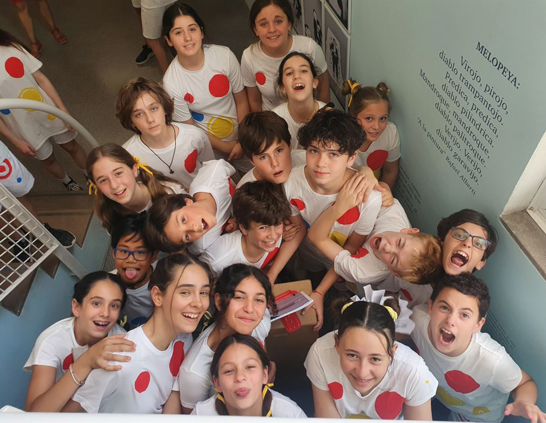 Alumnos 6º Educación Primaria del Centro Educativo Gençana