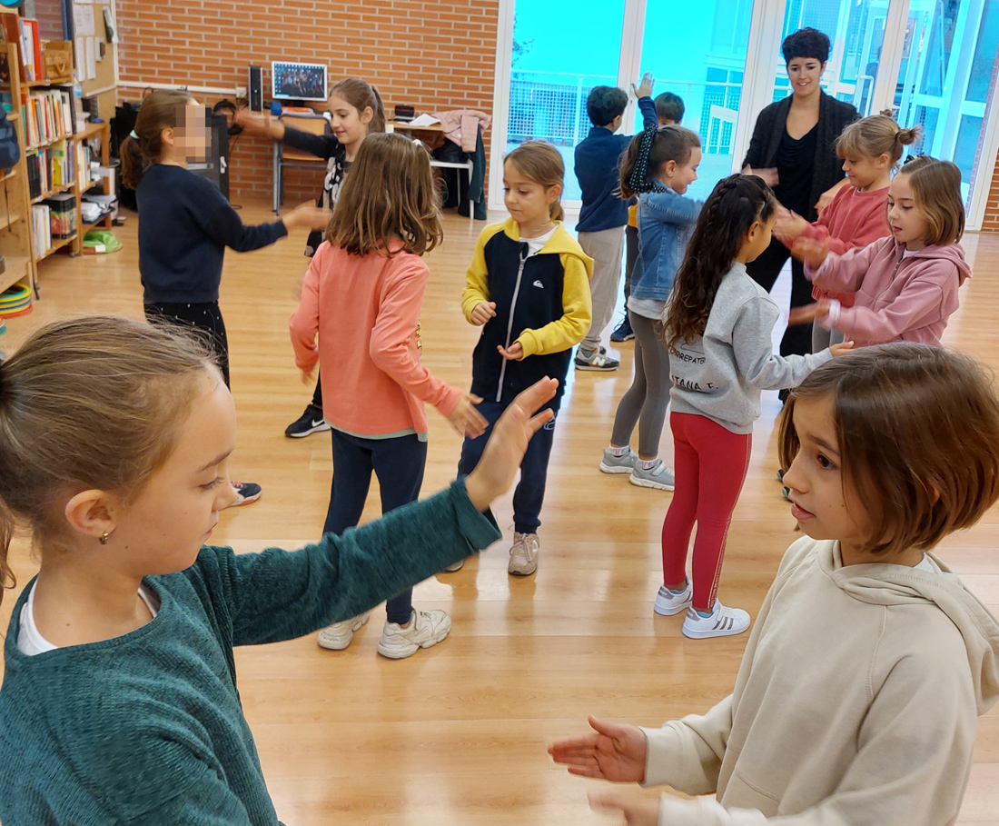 taller de percusión corporal, body beats, centro educativo gençana