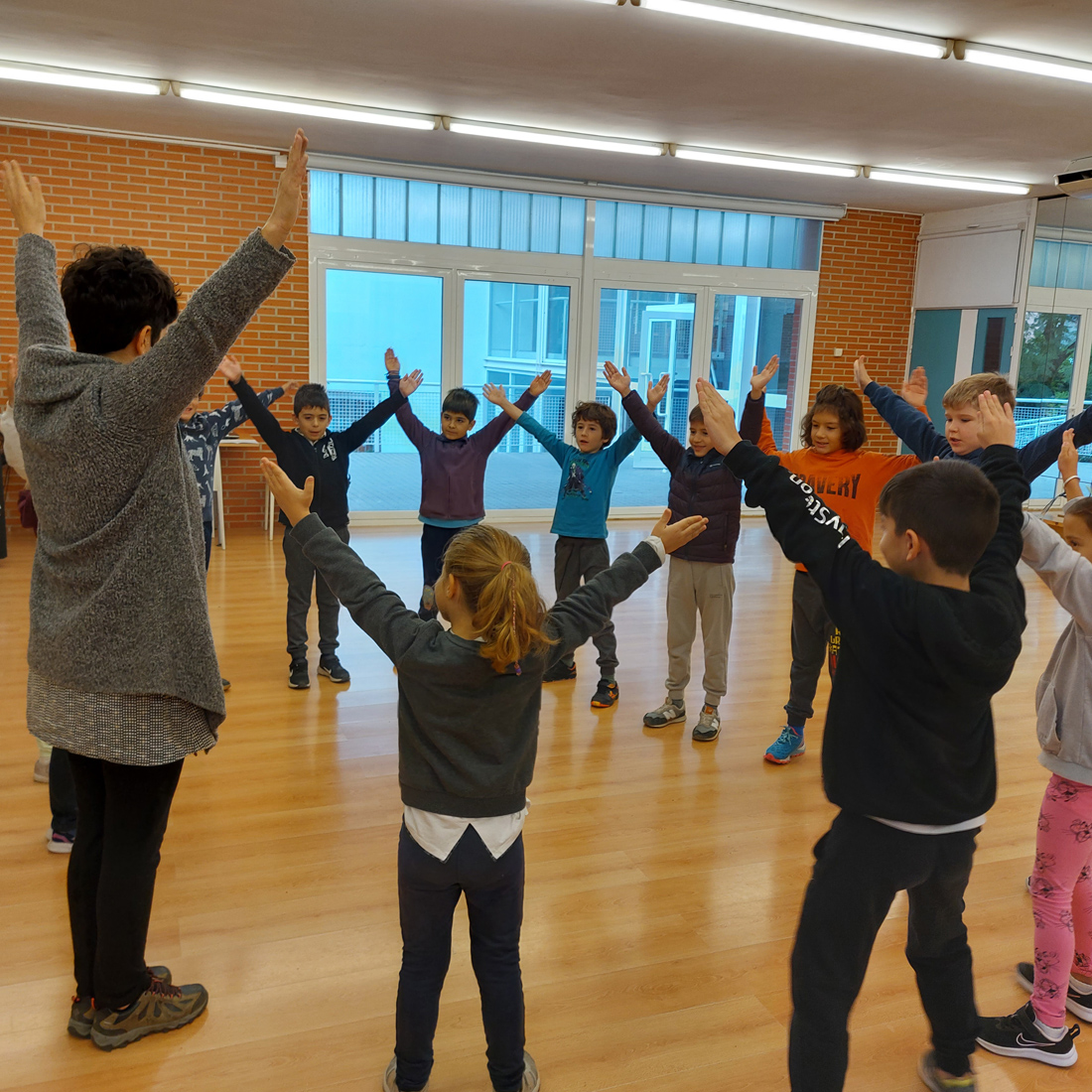 taller de percusión corporal, body beats, centro educativo gençana