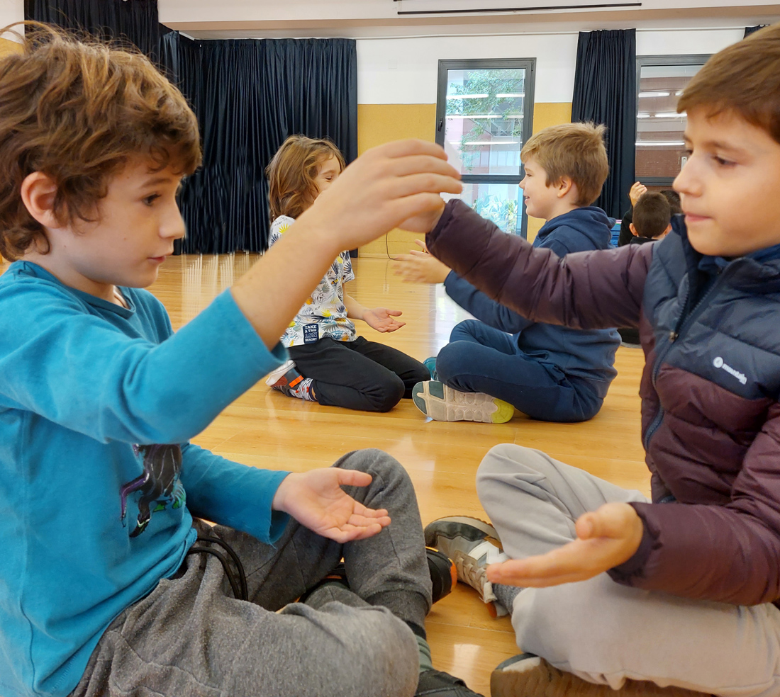 taller de percusión corporal, body beats, centro educativo gençana