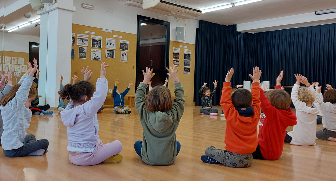 Talleres de expresión corporal en educación infantil. Centro Educativo Gençana