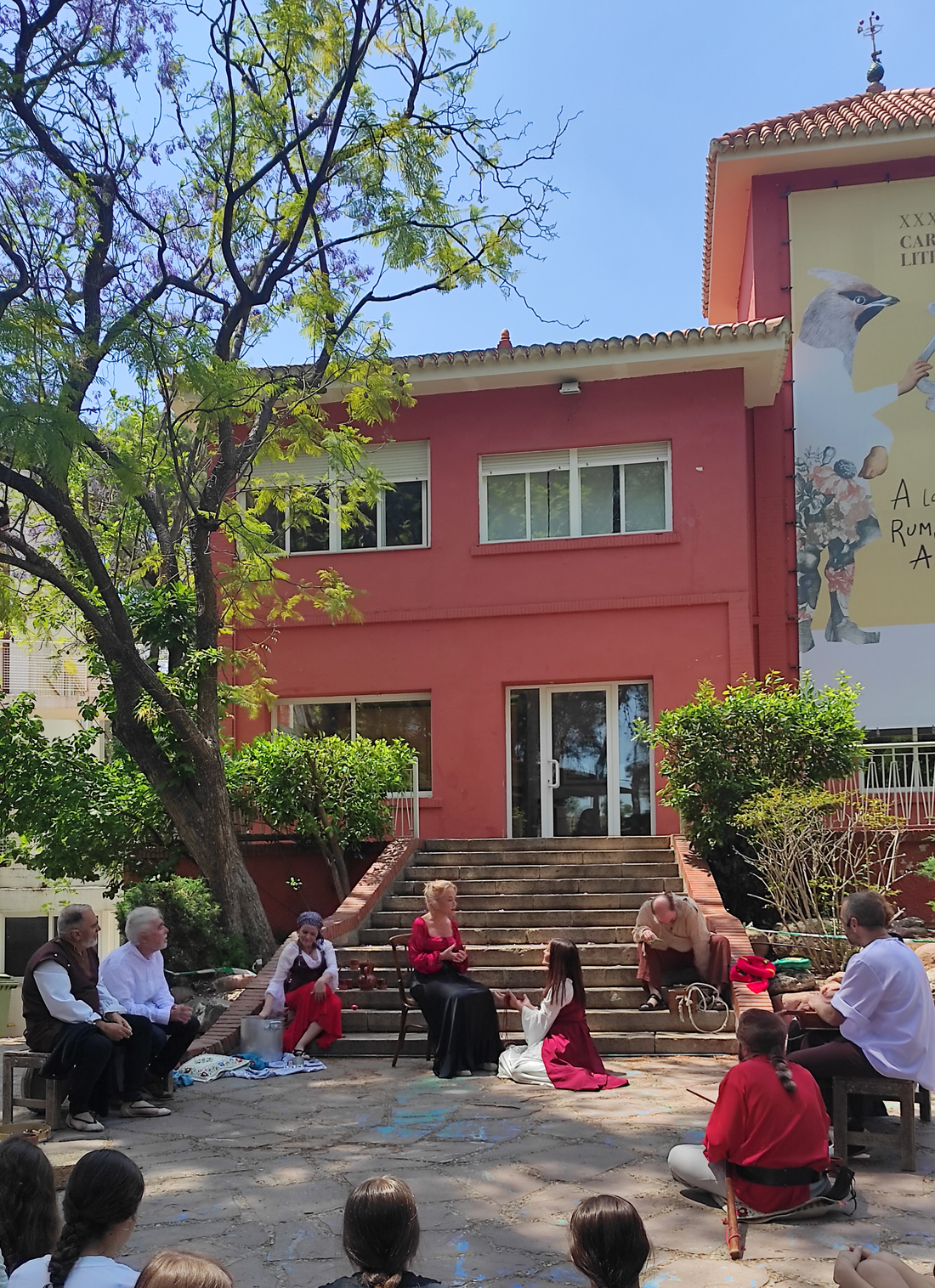 Grupo de teatro de padres y madres del AMPA Jacarandá, Centro Educativo Gençana