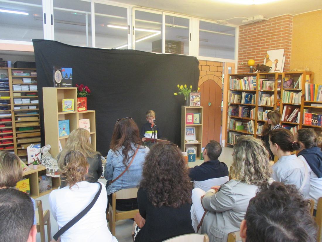 Día del Libro en el Centro Educativo Gençana