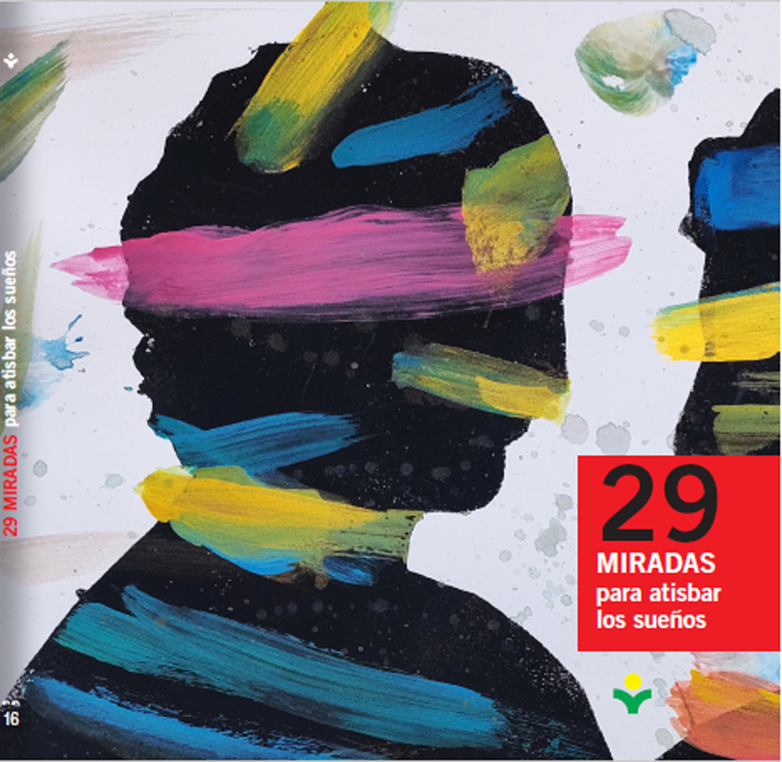 Libro "29 miradas para atisbar los sueños",  proyecto realizado por los alumnos de 3º Educación Secundaria del Centro Educativo Gençana