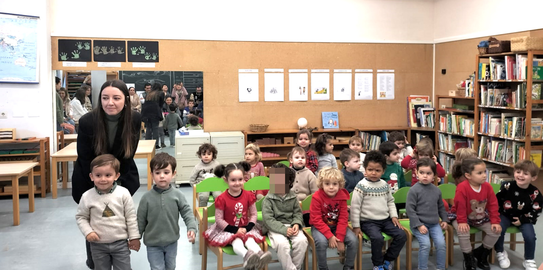 Recital navideño de los alumnos de 3 años del Centro Educativo Gençana