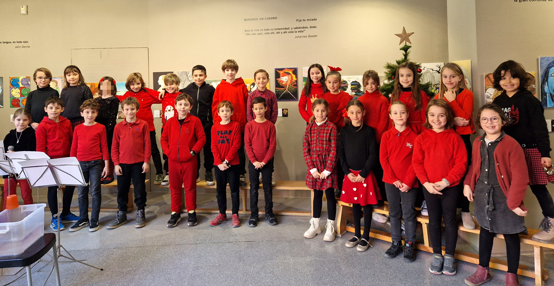 Recital navideño de los alumnos de 3º Educación Primaria del Centro Educativo Gençana