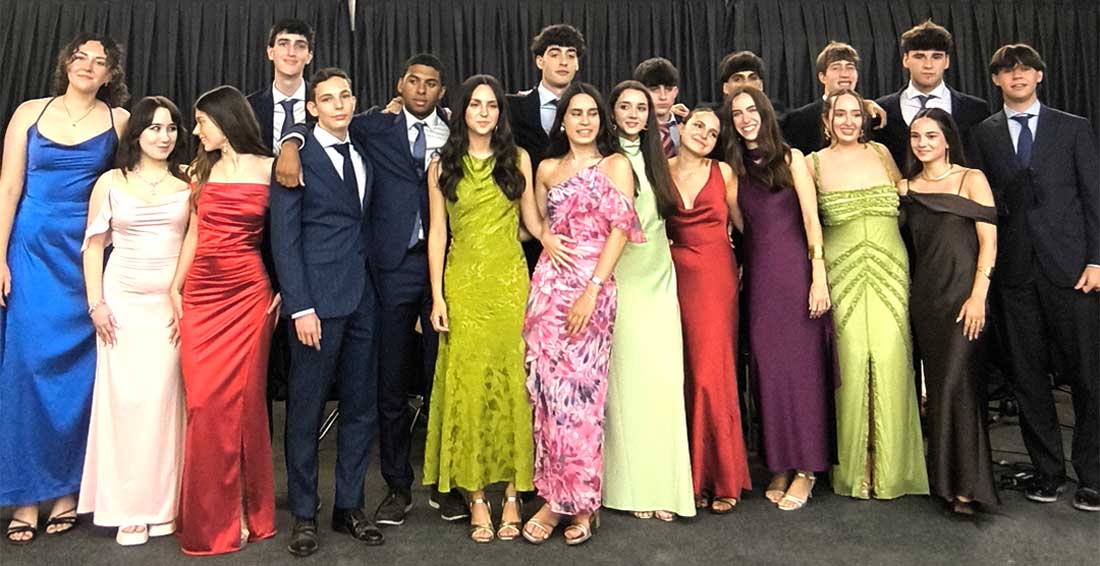 Alumnos de 2º Bachillerato de la promoción 2024-2025