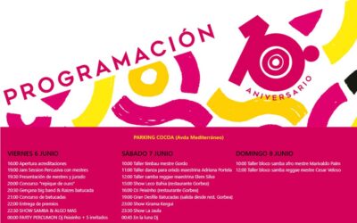 PRÓXIMA ACTUACIÓN DE GENÇANA BIG BAND: 6 DE JUNIO, FESTIVAL PERCUMÓN